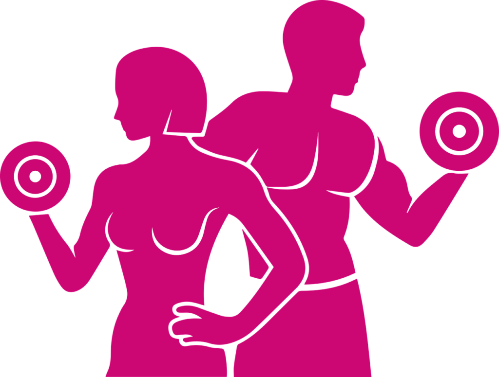 Gym Logo Fitness Exercise  - Radoan_tanvir / Pixabay